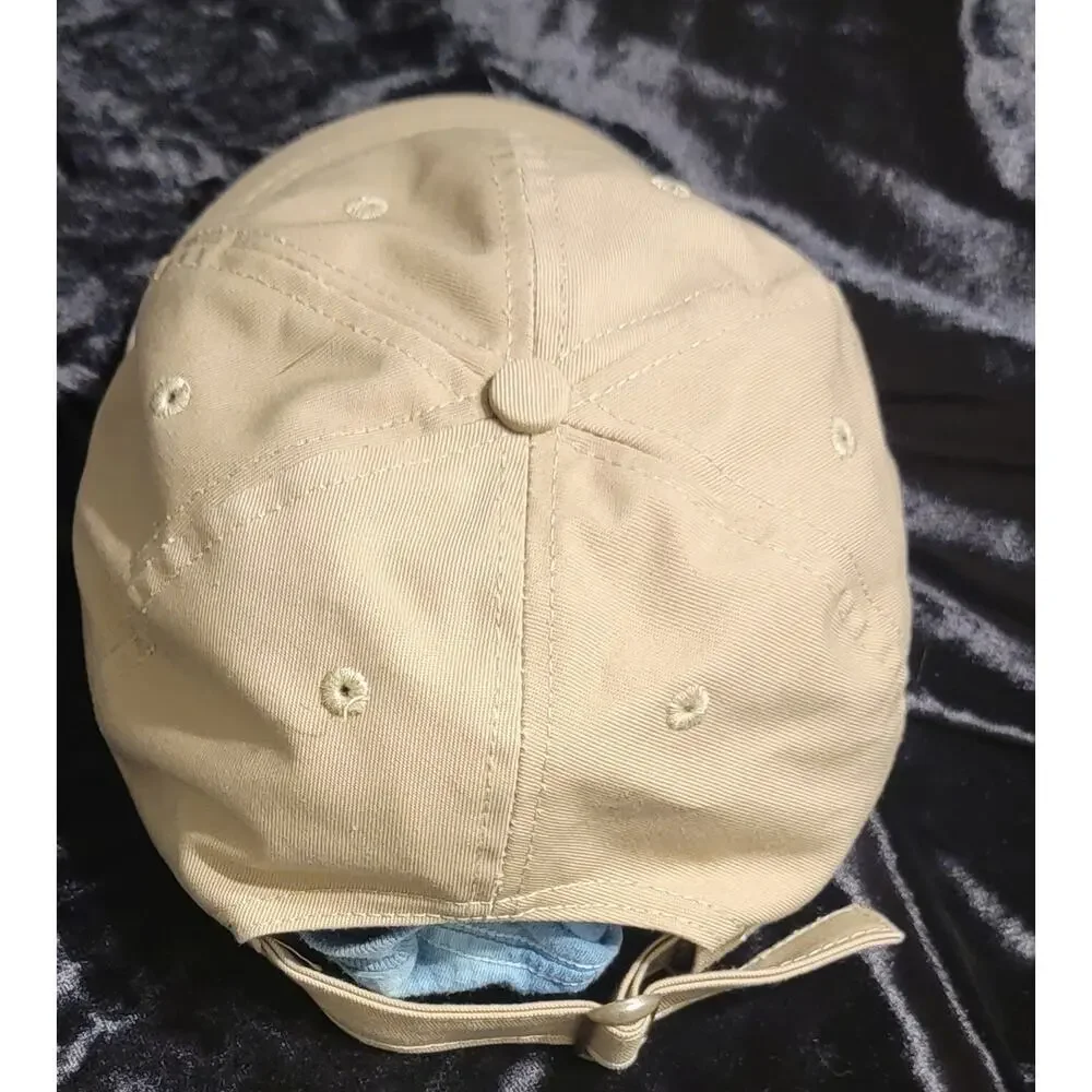 For Better Days Embroidered Graphic Beige Adjustable Baseball Hat One Size USA - Picture 3 of 6
